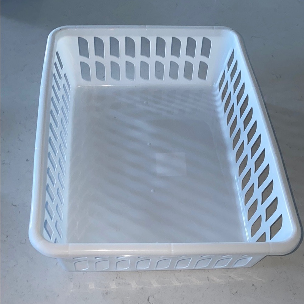 White Storage Basket